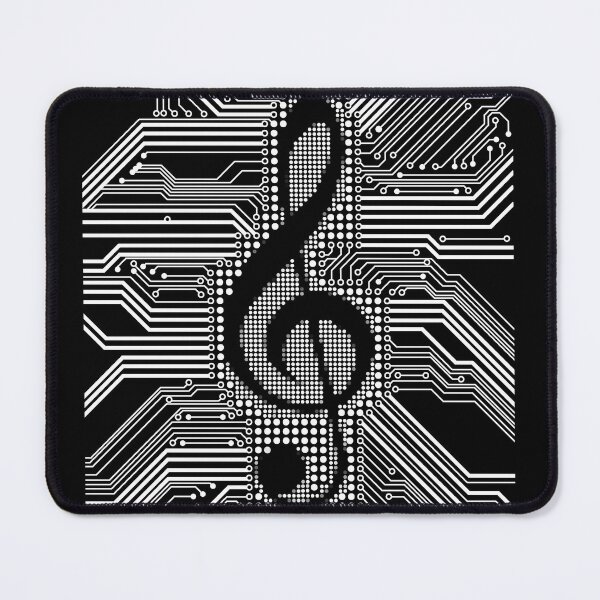 Item preview, Electronic Music: Treble Clef Circuit designed and sold by PlaytonicMedia.