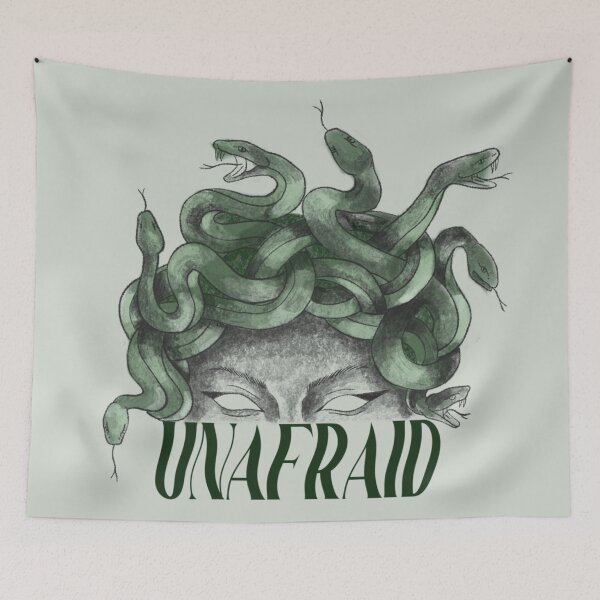 Item preview, unafraid designed and sold by sagegreenmoon.