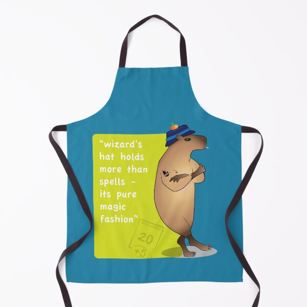 Item preview, This capybara casts fireball spells designed and sold by umasharda.