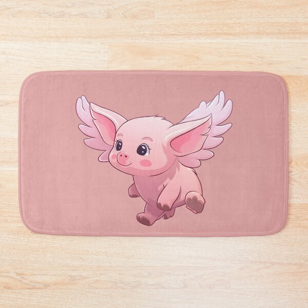 Item preview, cute kawaii flying pig farm life designed and sold by Wickystickers.