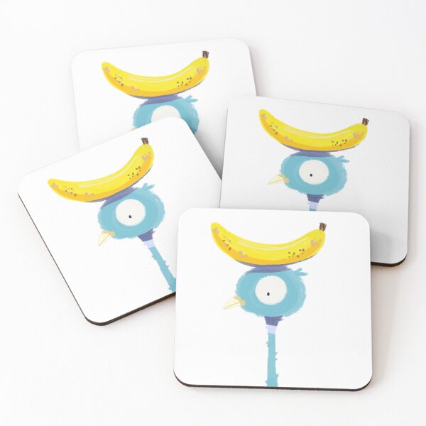 Item preview, Pigeon with Banana designed and sold by kateillustrates.