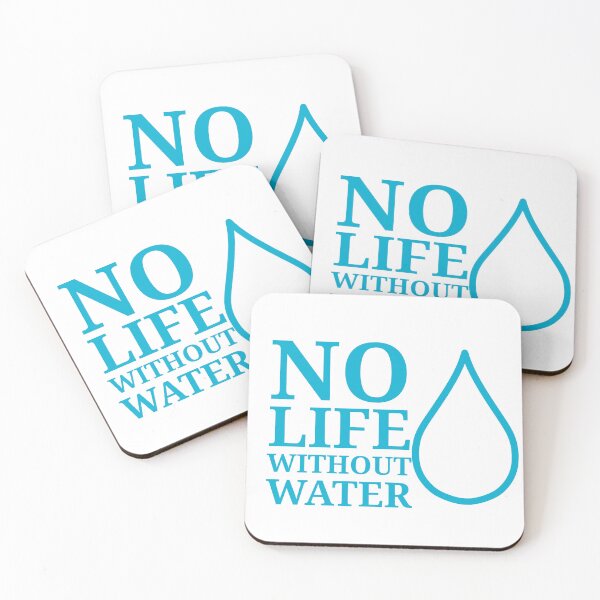 Item preview, No life without water t-shirt designed and sold by MikeSpence.