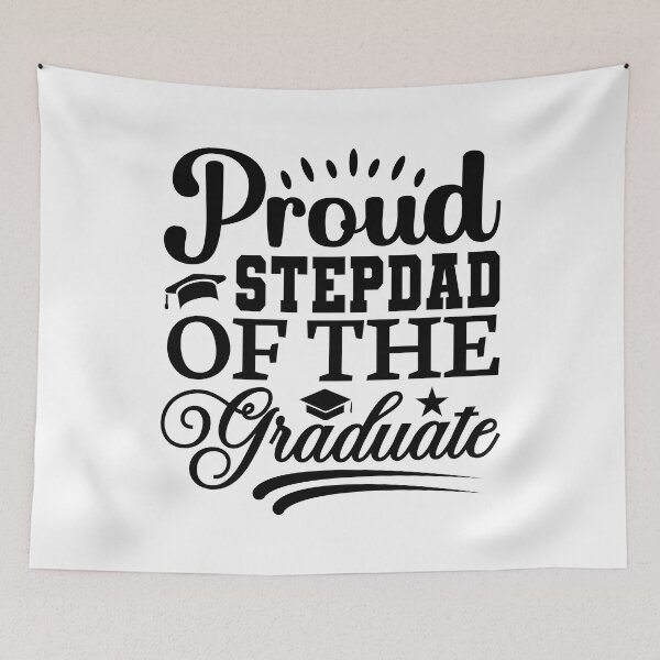Item preview, Proud Stepdad of the Graduate designed and sold by CreativeTag.