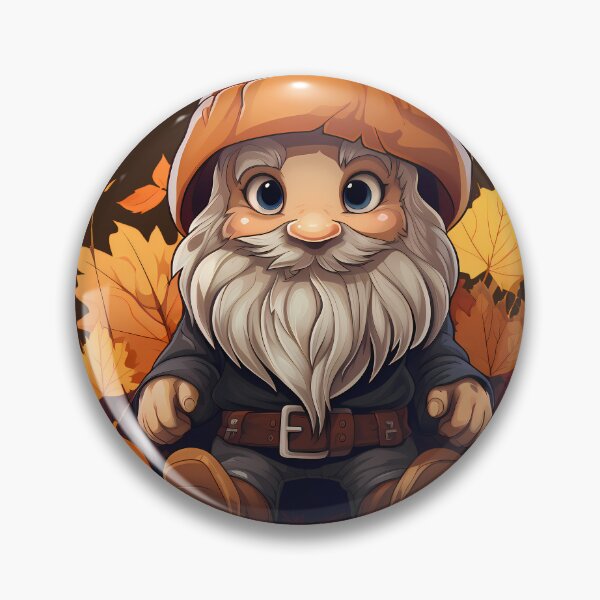 Item preview, Happy Fall Y'all Cute Gnome Pumpkin Autumn Leaves designed and sold by NearlyNow.
