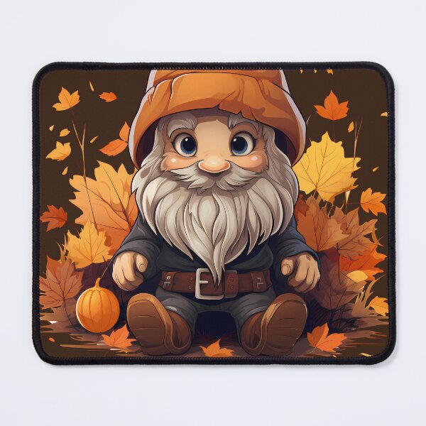 Item preview, Happy Fall Y'all Cute Gnome Pumpkin Autumn Leaves designed and sold by NearlyNow.