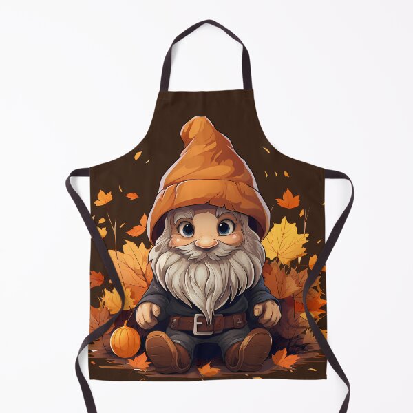 Item preview, Happy Fall Y'all Cute Gnome Pumpkin Autumn Leaves designed and sold by NearlyNow.