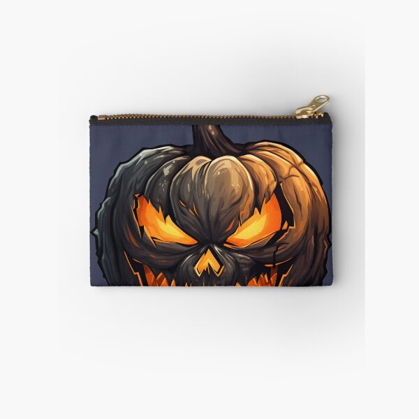 Item preview, gothic scary pumpkin face  designed and sold by Wickystickers.