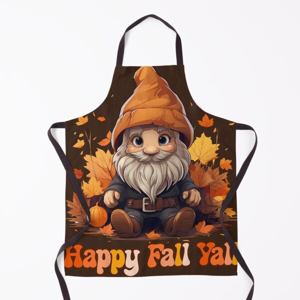 Item preview, Happy Fall Y'all Cute Gnome Groovy Words Text Pumpkin Autumn Leaves designed and sold by NearlyNow.