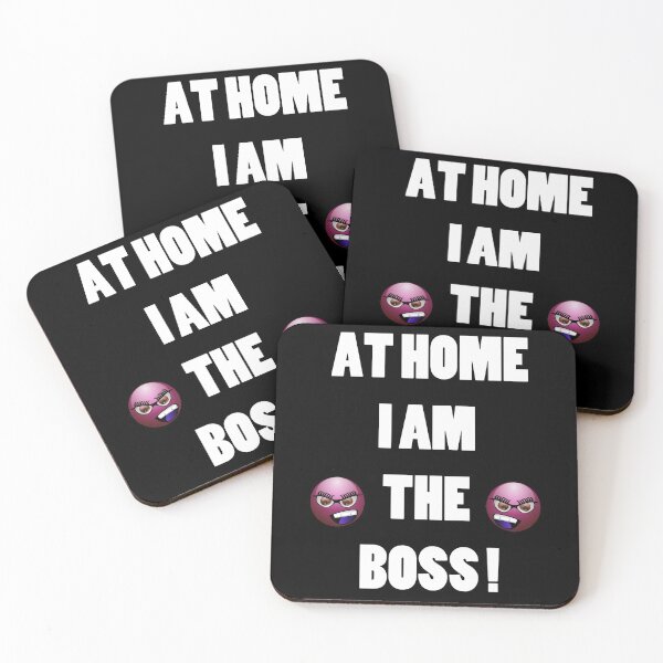 Item preview, At home I am the boss designed and sold by Astralia.