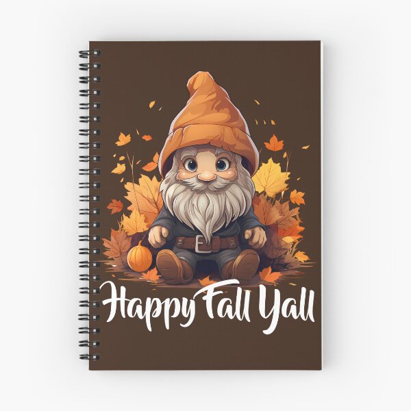 Item preview, Happy Fall Y'all Cute Gnome Pumpkin Autumn Leaves designed and sold by NearlyNow.