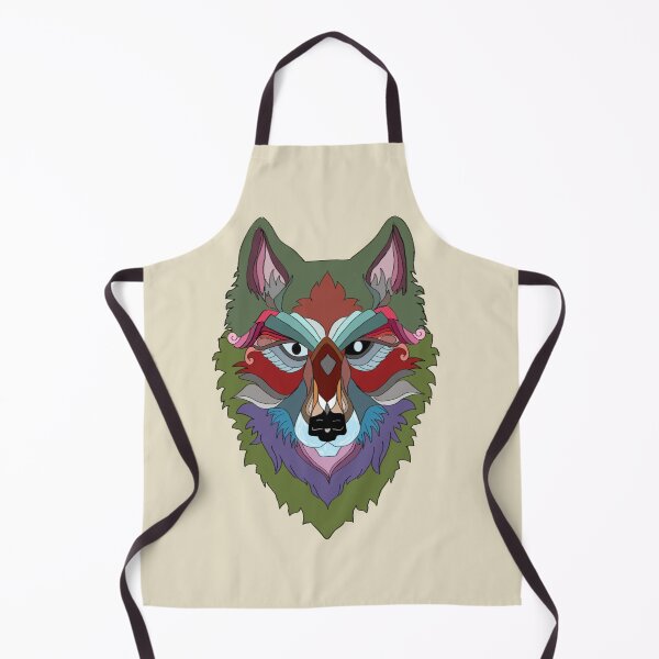 Item preview, Mandala Wolf designed and sold by MyFluffyCloud.