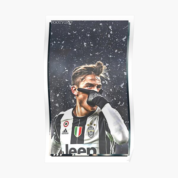 Expresión Paulo Dybala Póster