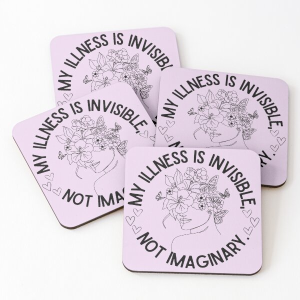 Item preview, My illness is invisible, not imaginary designed and sold by Madeleine39.