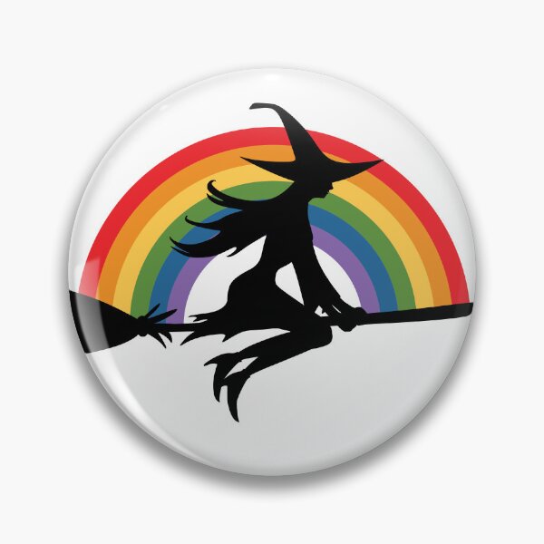 Item preview, Ride with Pride - LGBTQ Halloween Witch designed and sold by humnoo.