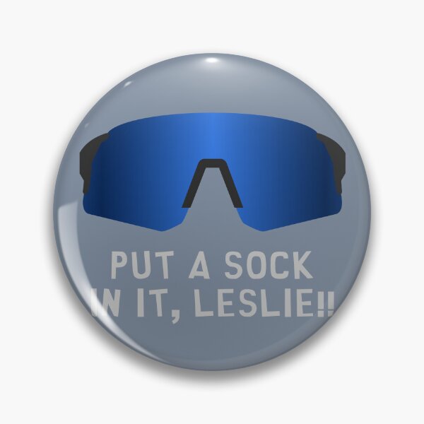 Item preview, Put a sock in it, Leslie! designed and sold by muskitt.