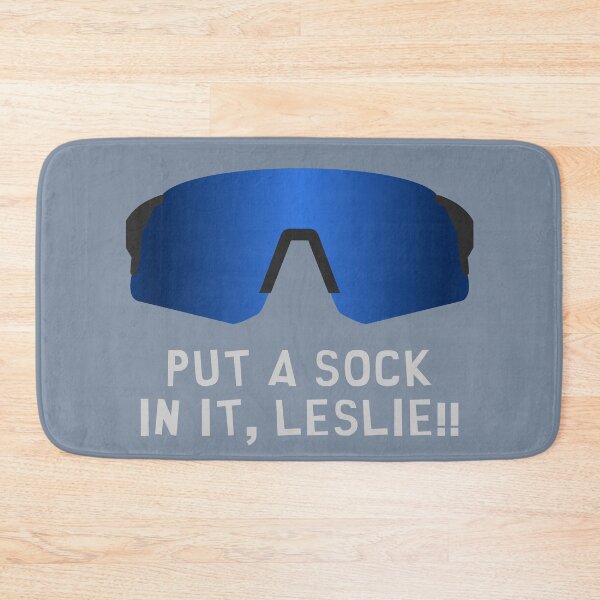 Item preview, Put a sock in it, Leslie! designed and sold by muskitt.