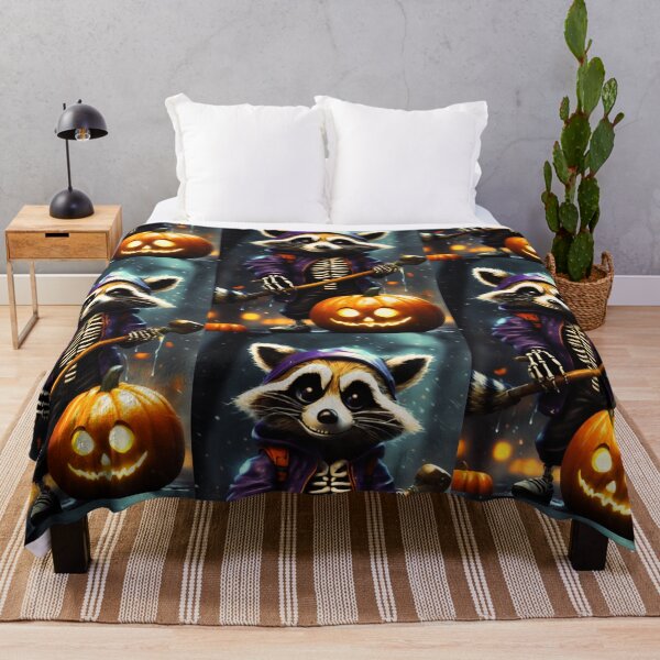 Item preview, A cute and cool raccoon wearing a halloween costume designed and sold by Pelzi100.