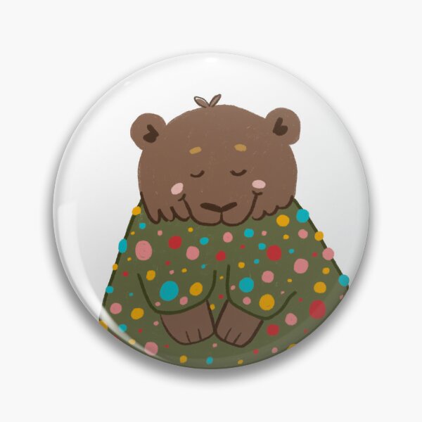 Item preview, Bear Wearing a Christmas Sweater designed and sold by kateillustrates.