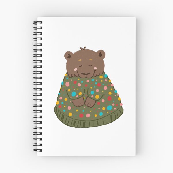 Item preview, Bear Wearing a Christmas Sweater designed and sold by kateillustrates.