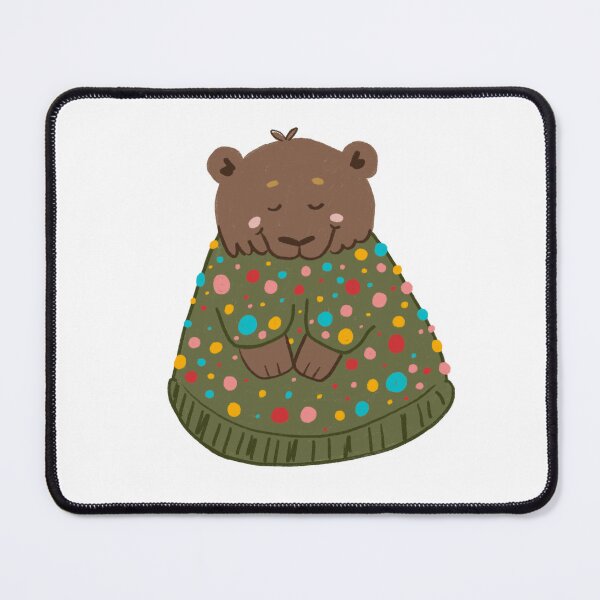 Item preview, Bear Wearing a Christmas Sweater designed and sold by kateillustrates.