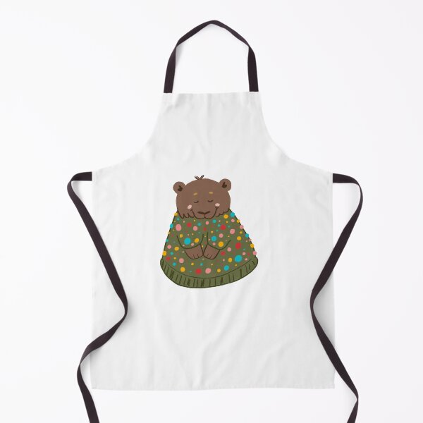 Item preview, Bear Wearing a Christmas Sweater designed and sold by kateillustrates.