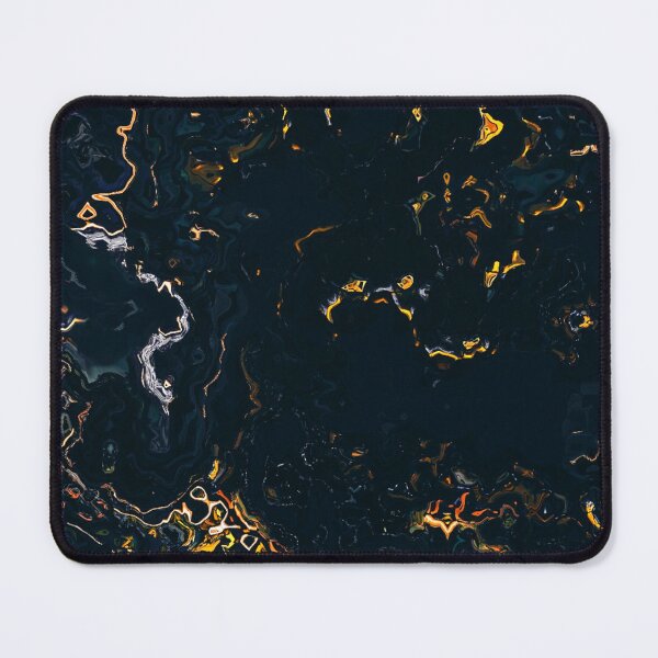 Item preview, Golden Blue Trippy Liquid Art | Stoked Up Art designed and sold by StokedUpArt.