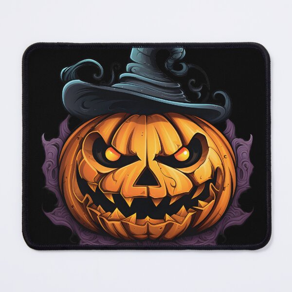 Item preview, witch pumpkin face designed and sold by Wickystickers.
