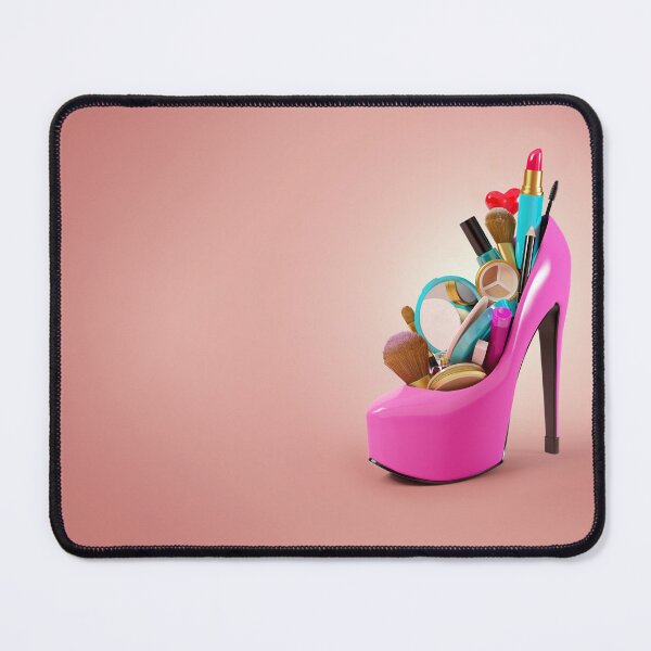 Item preview, Pink High Heels Makeup Girl Fashion designed and sold by Patternz Shop.