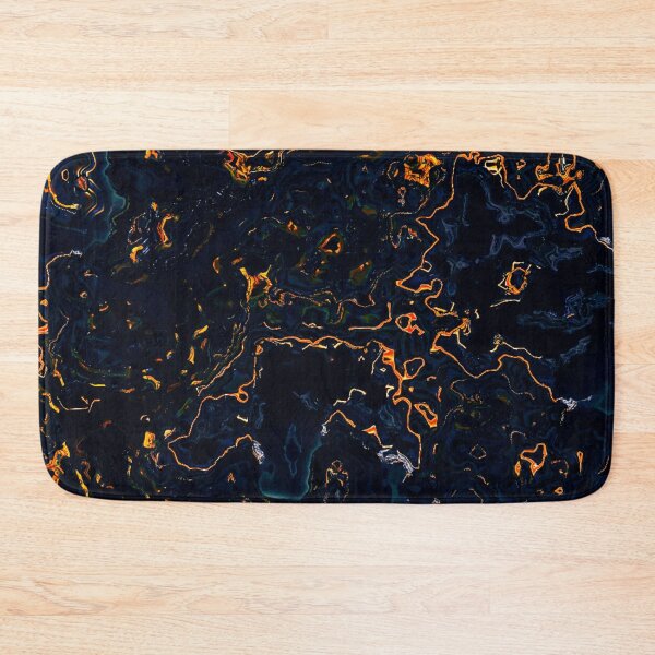 Item preview, Golden Blue Trippy Liquid Art | Stoked Up Art designed and sold by StokedUpArt.