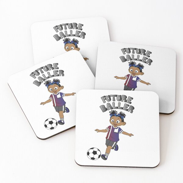 Item preview, 'Future Baller' - Girl with plaits/dreads designed and sold by ThingsByNin.