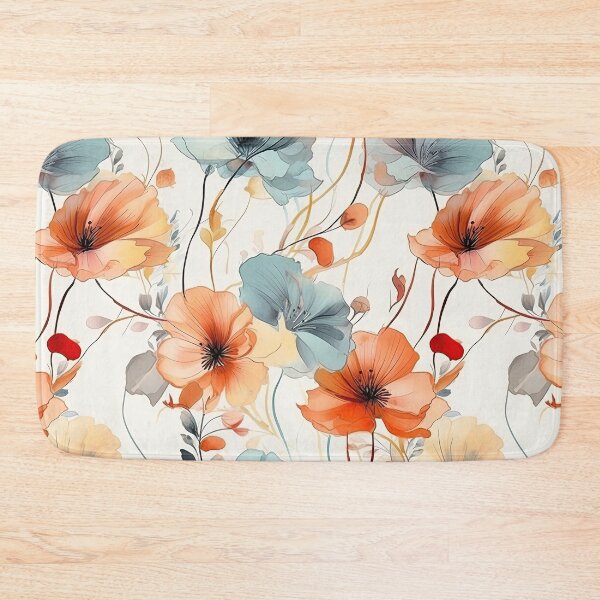 Item preview, Floral Pattern. Muted Colours Flower Collection. 7 designed and sold by YOTA-ART.