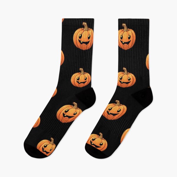 Item preview, happy pumpkin halloween face designed and sold by Wickystickers.