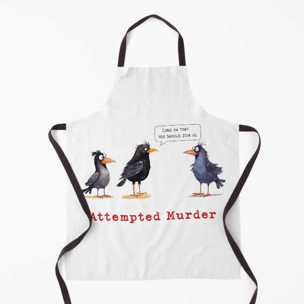 Item preview, Attempted Murder, Crows designed and sold by Mythic Legends Digital.