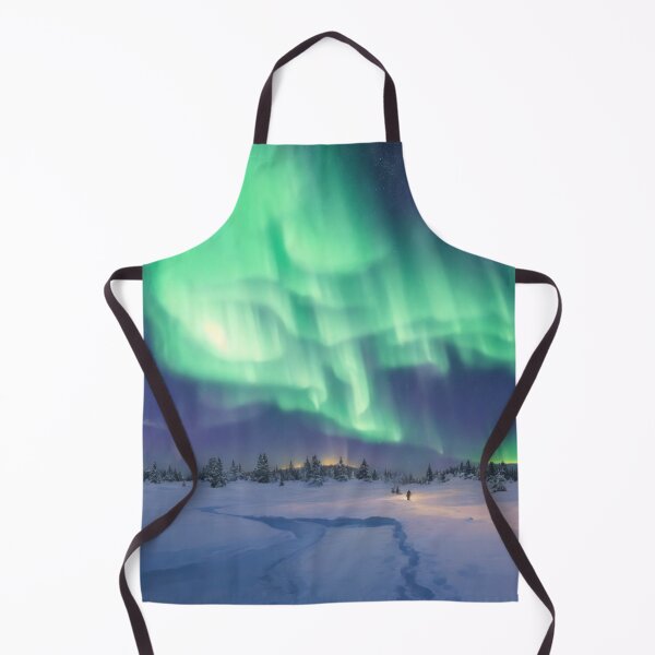 Item preview, Northern Lights Symphony: Snowy Wonderland Bathed in Aurora designed and sold by RedArtG09.