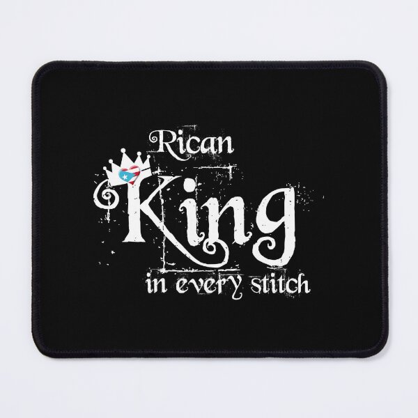 Item preview, Puerto Rico Flag design - Rican King in every stitch designed and sold by obedtheartist.