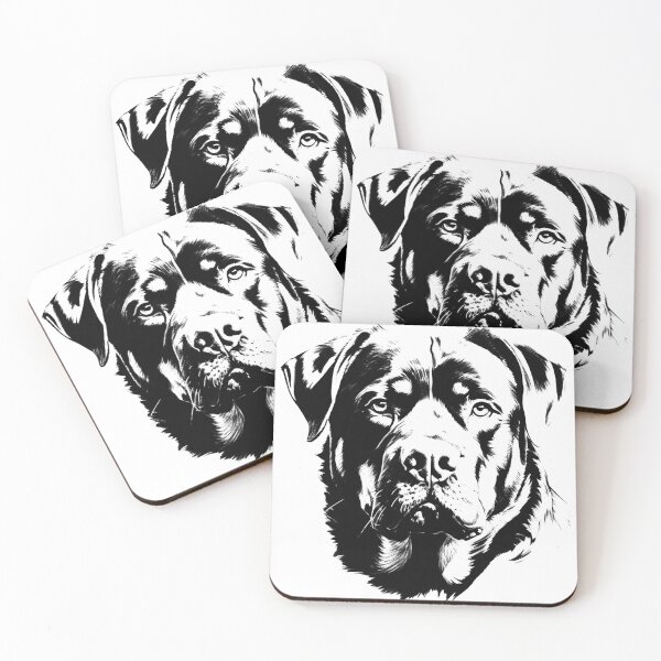 Item preview, Rottweiler T-shirt Art Sticker designed and sold by allthis.