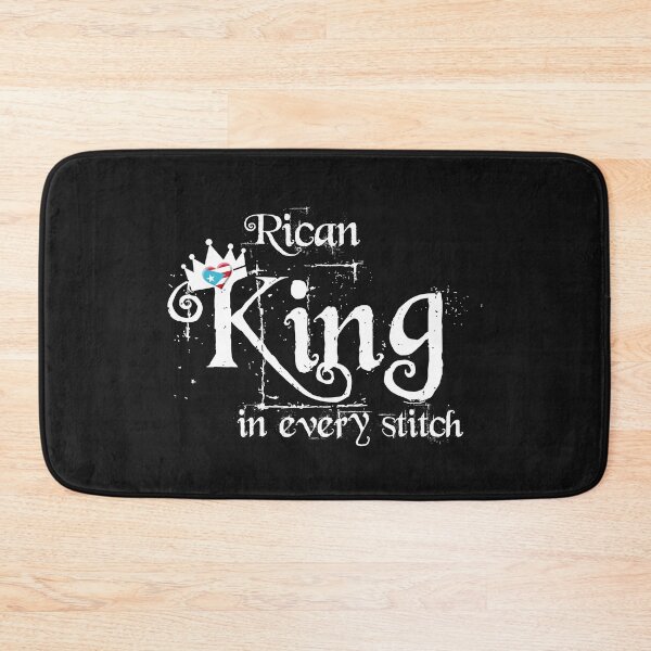 Item preview, Puerto Rican gifts - Rican King in every stitch  designed and sold by obedtheartist.