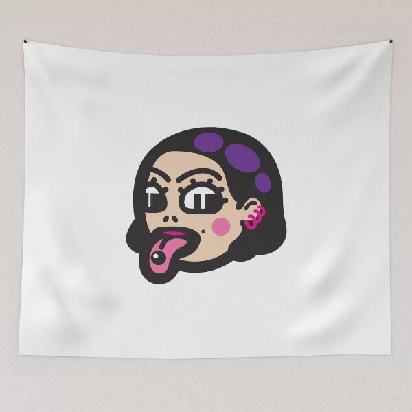 Item preview, Girl W/Pierced Tongue designed and sold by ArtofDissent.