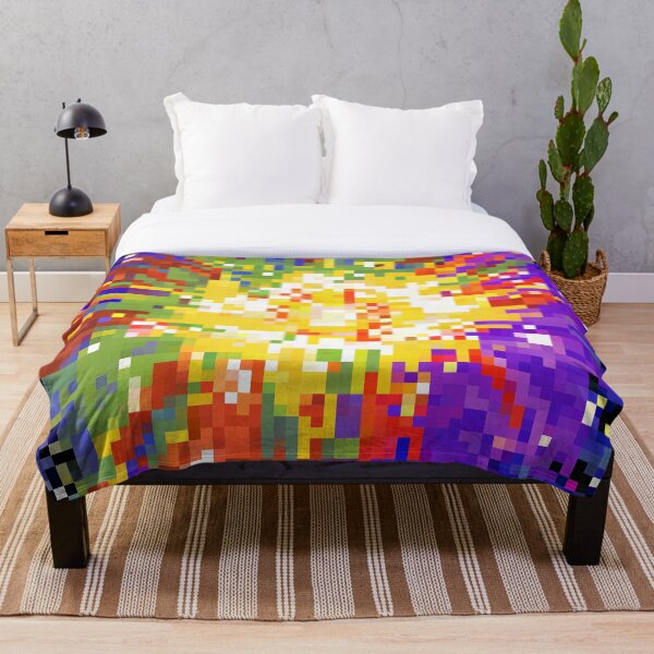 Item preview, Rainbow supernova star explosion - pixel art designed and sold by JaReVa.