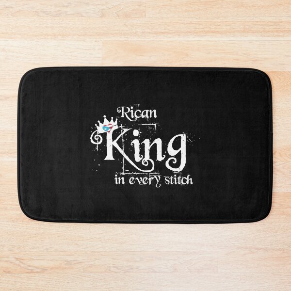 Item preview, Rican King in every stitch- Puerto Rico Flag Gift designed and sold by obedtheartist.