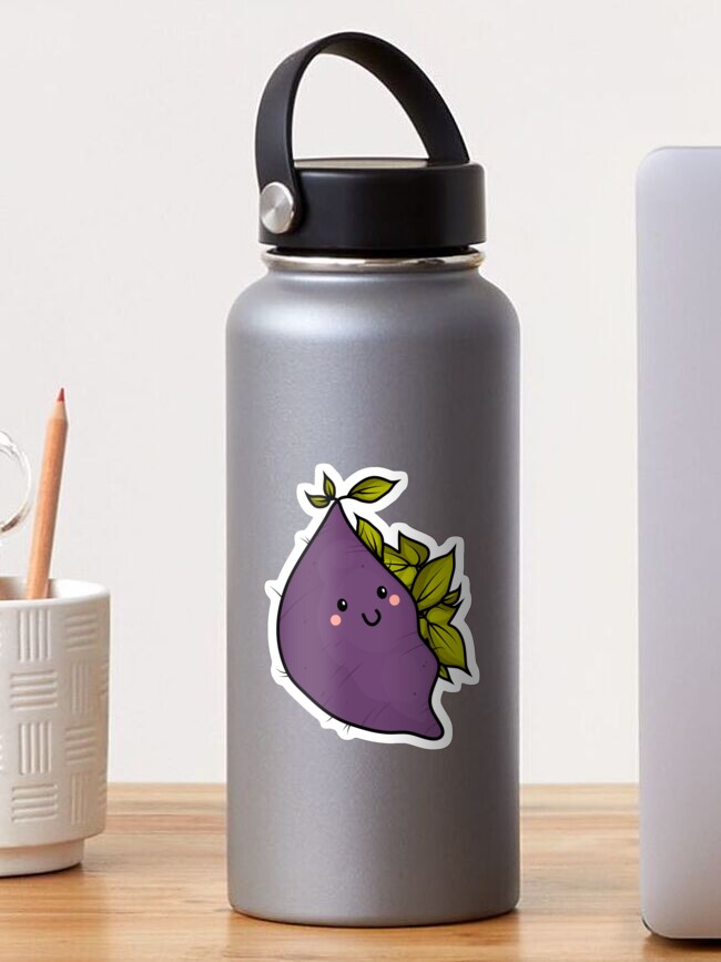 Thumbnail 1 of 3, Sticker, The Posteyam Yam (Purple) designed and sold by BRJRusso.