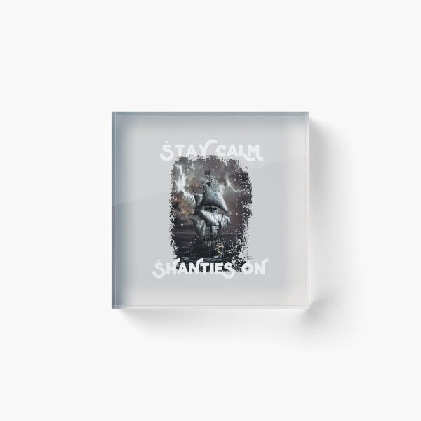 Item preview, Sea shanties, stay calm and shanty on designed and sold by GulQari.