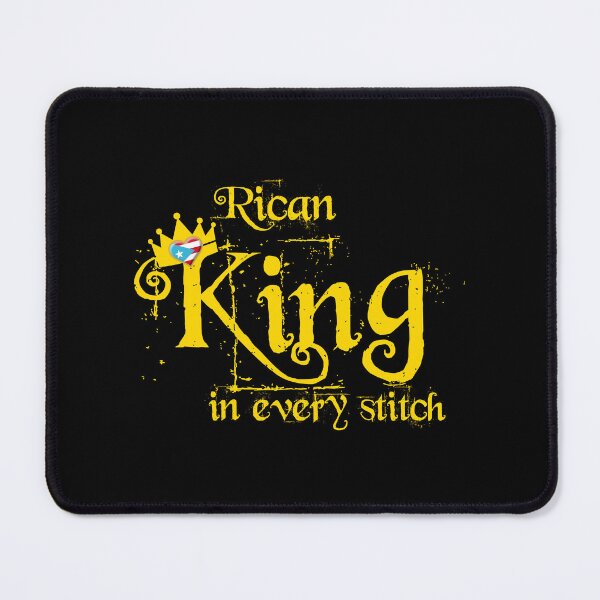 Item preview, Puerto Rico Flag design - Rican King in every stitch designed and sold by obedtheartist.