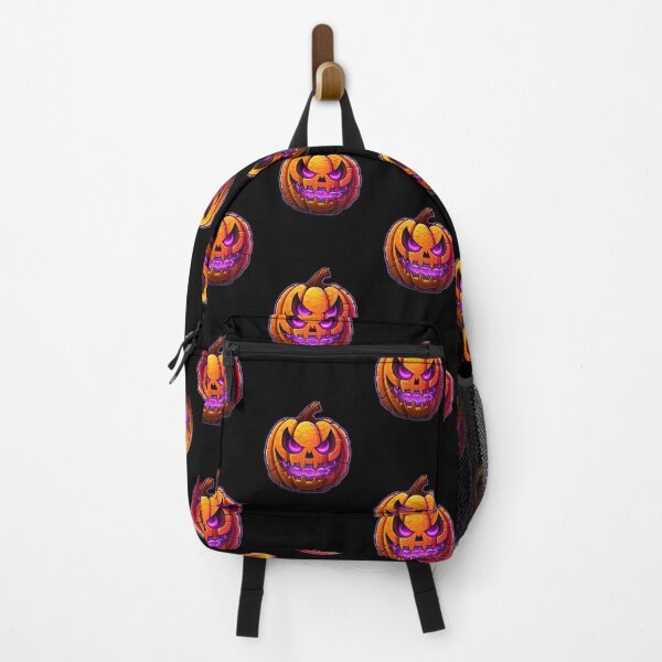Item preview, neon pumpkin face designed and sold by Wickystickers.