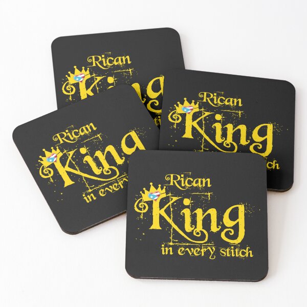 Item preview, Puerto Rican gifts - Rican King in every stitch  designed and sold by obedtheartist.