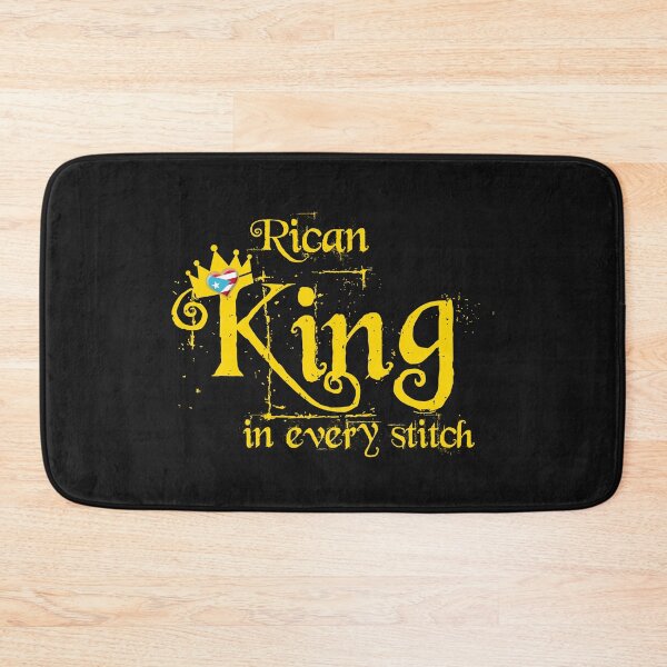 Item preview, Puerto Rican gifts - Rican King in every stitch  designed and sold by obedtheartist.