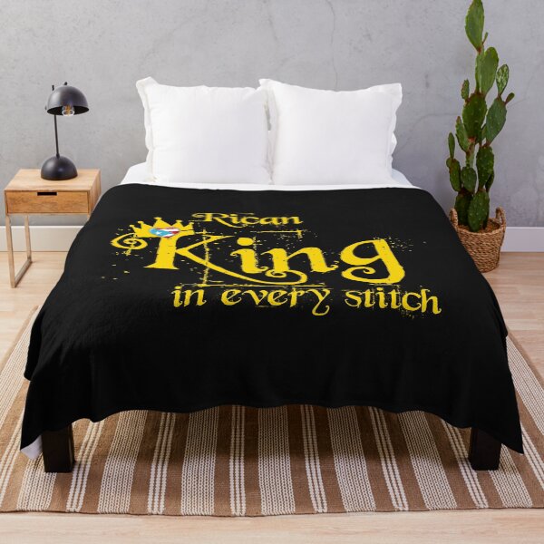 Item preview, Puerto Rican gifts - Rican King in every stitch  designed and sold by obedtheartist.