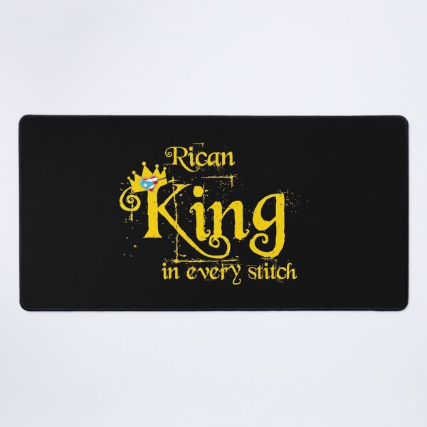 Item preview, Rican King in every stitch- Puerto Rico Flag Gift designed and sold by obedtheartist.
