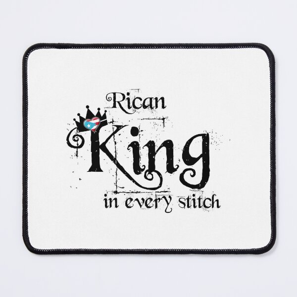 Item preview, Puerto Rico Flag design - Rican King in every stitch designed and sold by obedtheartist.