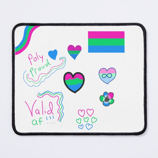 Item preview, poly sticker pack designed and sold by PositiveVibes02.